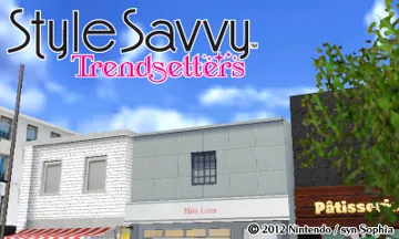 Style Savvy Trendsetters (Usa) screen shot title